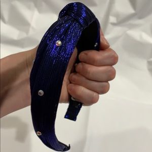 5 FOR $30! MIX & MATCH! Sapphire Metallic Headband